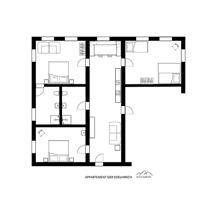 Apartamento Haus Krone